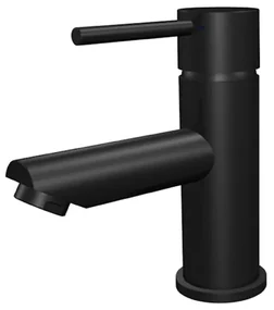 Xenz Duero Wastafelkraan 15cm chroom zwart mat DU5401-29
