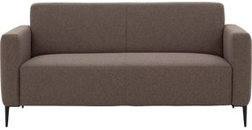 Goossens Key West grijs, stof, 2,5-zits, modern design