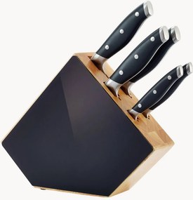 Kokkenset Grand Chef met houten blok, 6-delig