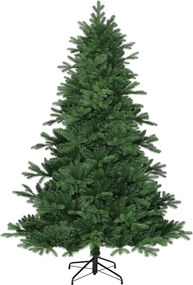 Black Box Brampton kunstkerstboom - 215 cm - groen - Diameter 142 cm - 1992 tips - metalen voet