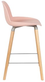 Zuiver Albert Kuip Design Barkruk Roze