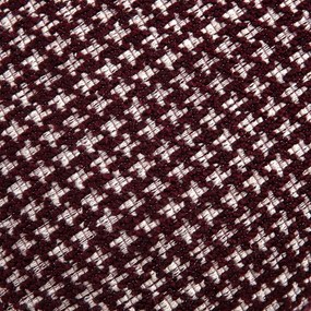 Jacquard pied-de-poule poef, CLEOPHEE