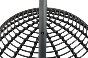 Coco Dream Hangstoel Wicker Grijs