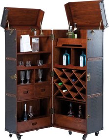 Kare Design Colonial Vintage Luxe Wijnkast - 61x61x154cm.