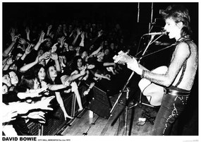 Poster David Bowie - Newcastle 1972