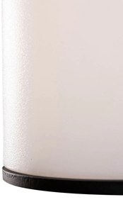 Buiten vloerlamp wit incl. LED IP65 oplaadbaar RGB - Fity Modern Buitenverlichting cilinder / rond Lamp