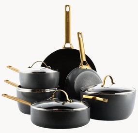 Kookset Padova met antiaanbaklaag, 10-delig