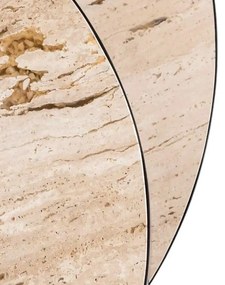 Richmond Interiors Avalon Design Salontafel Rond Travertin - 100 X 100cm.