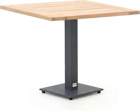 + 15% kassakorting | Tuin eettafel Forza | Vierkant | Tuintafel Teakhout | 70x70cm | 2 personen | Kees Smit Tuinmeubelen