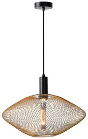 Lucide Mesh hanglamp 45cm 1x E27 goud mat