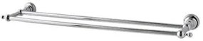 Eastbrook Rockingham messing handdoekbeugel dubbel chroom