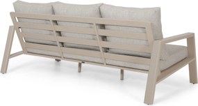 Stoel en Bank Loungeset 5 personen Aluminium Zand/Beige  Lifestyle Garden Furniture Melone