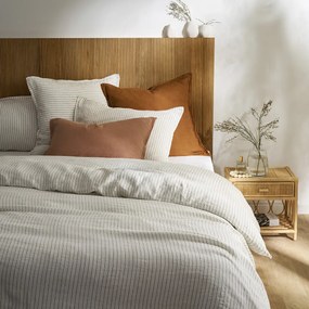 Nachtkastje 1 lade + 1 legplank in rotan, Kiara