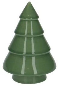Kerstboompje, porselein, groen, klein