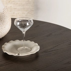 Design Eettafel Bruin - 110 X 110cm.