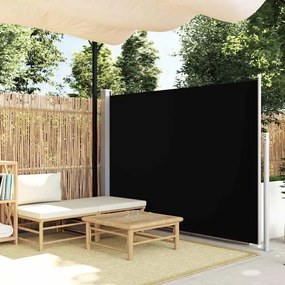 vidaXL Windscherm uittrekbaar 160x500 cm blauw