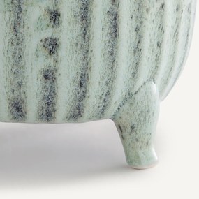 Bloempot van keramiek, H18 cm, Zira