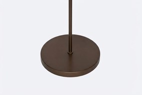 Buiten Vloerlamp Mushroom Donkerbrons Oplaadbaar - Keira Kunststof /Staal Taupe