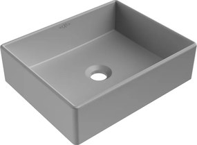 Mexen Goya opbouw waskom 40 x 32 cm, lichtgrijs mat - 22184061