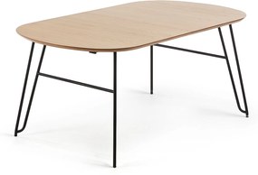 Kave Home Uitschuifbare Ovale Eettafel 'Novac' 170 - 320 x 100cm