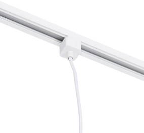 Hanglamp wit voor railsysteem 1-fase - Iconic Cavalux