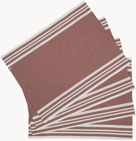 Handgemaakte placemats Mahdia, 4-delig