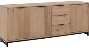 Goossens Dressoir Max, 3 deuren 3 laden
