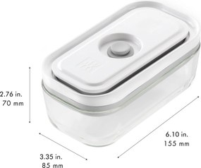 ZWILLING Fresh &amp; Save Vacuümdoos S, Glas, Grijs - Fresh &amp; Save - ZWILLING