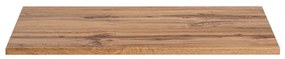 Comad Adele Oak FSC wastafel toppaneel 80cm eiken