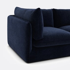 Modulaire 3-zitsbank in gemêleerd polyester, Malo