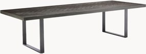 Eettafel Melchior met houten tafelblad
