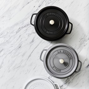 Staub La Cocotte Cocotte 24 cm / 3,7 l, Rond, Zwart - La Cocotte - Staub