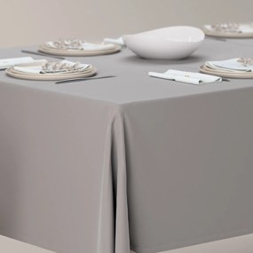 Dekoria Rechthoekig tafelkleed, licht grijs, 130 x 130 cm