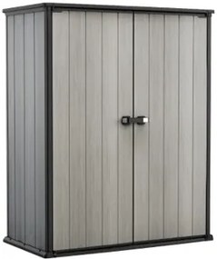 Keter high store opbergkast - 139,5x77x170 cm.