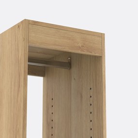 Dressing module, hangkast + 3 legplanken, Build