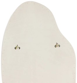 Organische Spiegel Beige - 66x66cm