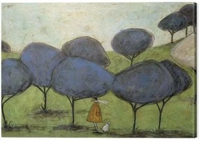 Schilderij op canvas Sam Toft - Sniffing the Lilac