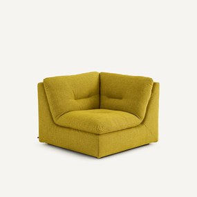 Modulaire 90° hoek in gemêleerde stof, GIULIANO