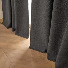 Bouclé gordijn, verborgen patjes, Belvini