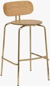 Barkrukken Curious van staal, 2-delig