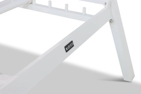 Lifestyle Garden Furniture Licata Ligbed Verstelbaar Aluminium/Textileen /Aluminium/textileen Wit
