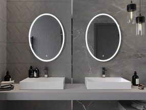 Mexen Elz verlichte badkamer spiegel 60 x 80 cm, LED 6000K, anti-condens - 9802-060-080-611-00