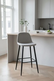 Zwarte fluwelen teok kruk