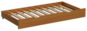 Peuter Els Uitschuifbaar eenpersoonsbed met onderschuifbed - Leo voor kinderen Kinderen Peuter Junior 5056231724333 Children's Beds Home, Voor bed van