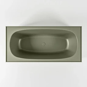 Mondiaz Freeze vrijstaand bad 180x85cm kleur army