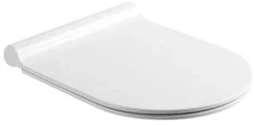 Nemo Spring Purcompact Dunne WCzitting - 35.5x45.5cm - duroplast - softclose - takeoff mechanisme easy clean - antibacterile - wit TR-A29-S