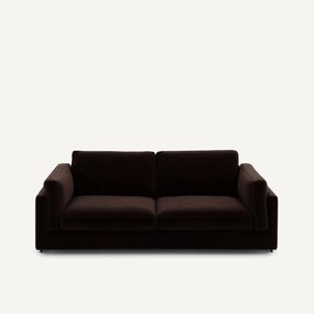 Omvormbare bank in fluweel, César