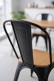 Torix Stoel Natuurlijk Hout