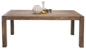 Kare Design Authentico Eettafel Sheesham Hout 140 Cm - 140 X 80cm.