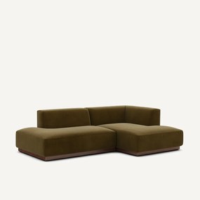 Rechter hoekbank in fluweel, Jacopo